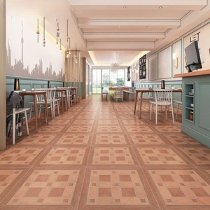 Gạch đất nung đỏ cổ điển 600 X600 gốm đồ cổ thiết kế hiện đại cho ban công ngoài trời sân nhà hàng Cửa Hàng sàn gạch - Product Image 3