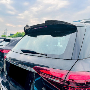 สปอยเลอร์หลังทรง AMG Blade สำหรับ Mercedes-Benz GLE-Class W167 ปี 2019+ สีดำ Piano Black ลายคาร์บอนไฟเบอร์ วัสดุ ABS - Product Image 1