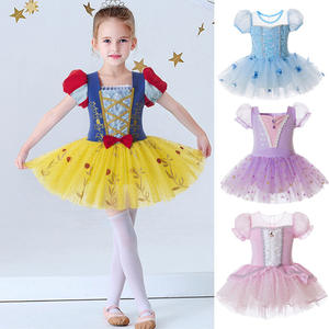 Costume da Ballo per Bambina Body da <span class=keywords><strong>Ballerina</strong></span> per Piccole Principesse con <span class=keywords><strong>Tutù</strong></span> - Product Image 1