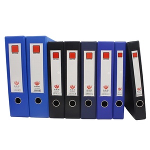 Gangtonga4 Magnetic <b>File</b> <b>Box</b> PVC Archive <b>Box</b> Thickened with Iron Clip Urban Construction Accounting Voucher <b>Box</b> Cadre Per - Product Image 4