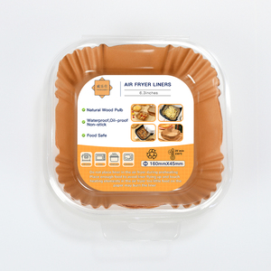 Oferta <span class=keywords><strong>de</strong></span> Fábrica: Forros <span class=keywords><strong>de</strong></span> <span class=keywords><strong>Papel</strong></span> Desechables <span class=keywords><strong>de</strong></span> 7.9 Pulgadas para Freidora <span class=keywords><strong>de</strong></span> Aire, 100 Unidades, <span class=keywords><strong>Papel</strong></span> <span class=keywords><strong>de</strong></span> Hornear para Pan - Product Image 5