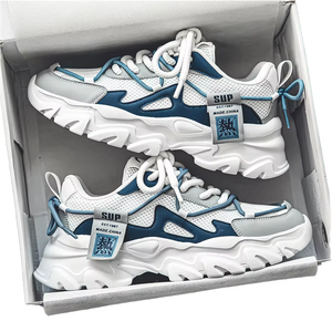 Chaussures de marche pour hommes personnalisées et tendance, légères, avec doublure en maille respirante, confortables et extensibles - Product Image 1