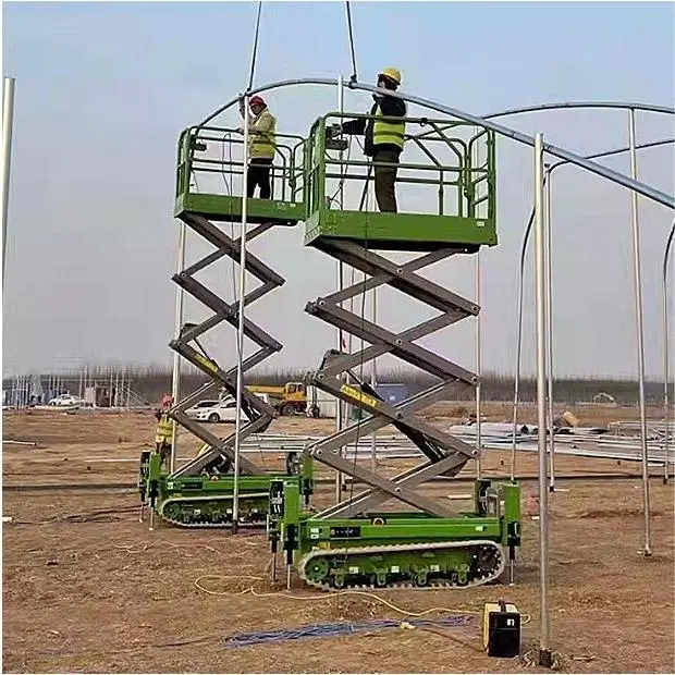 Elevador elétrico de plataforma tipo tesoura para trabalho em alta altitude, elevador de plataforma tipo tesoura com bateria hidráulica móvel de 4-15m, barato para venda