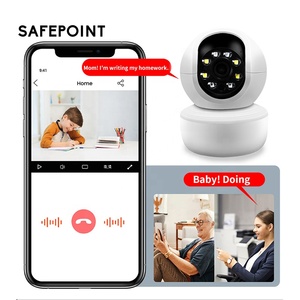 SAFEPOINT SFC017 Fabricante Atacado 720P Visão Noturna Casa Indoor Pan-Tilt Segurança Inteligente Sem Fio Wifi Rede IP Câmera - Product Image 2