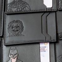 Dompet Bisnis Multi-Kartu Desain Pendek Klasik, Hadiah Bisnis Promosi Baru Laris Manis, Dompet Kulit PU Hitam