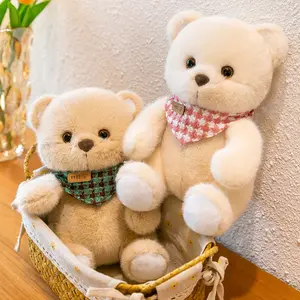 Bib mainan boneka beruang Teddy, mainan anak-anak, boneka beruang Teddy, pasangan besar, dasi kupu-kupu, untuk hadiah kekasih