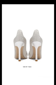 Bride Shoes 2025 Spring New 8cm Stiletto Heel Lace-up <b>Pumps</b> Elegant <b>Wine</b> Red Xiuhe Dress Festive Wedding Crystal Rhinestone - Product Image 5