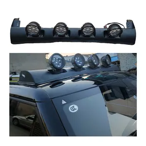 JP16 ODM HOT Roof Top Light Bar Mount Direct Fit Textured Black For 2023 JETOUR T2 TRAVELER ROOF SPOTLIGHT Work Light