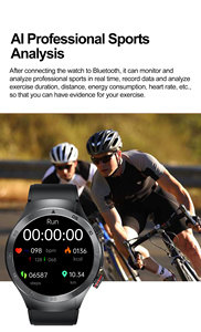 Montre connectée <span class=keywords><strong>de</strong></span> thérapie laser, tracker d'activité, bouton SOS, écran AMOLED, électrocardiogramme pour appels, acide urique, lipides sanguins - Product Image 6