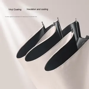 70% Protection UV automatique parapluie pliant <span class=keywords><strong>grand</strong></span> Double pare-soleil moderne publicité <span class=keywords><strong>Parasol</strong></span> pour hommes femmes compagnon de voyage - Product Image 4