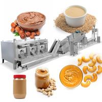 Ligne de production de beurre de noisette entièrement automatique pour le beurre d'arachide