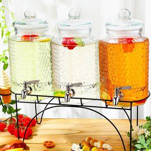 3 cái 1 <span class=keywords><strong>gallon</strong></span> đồ uống máy rút thủy tinh uống Dispenser với đứng lớn rõ ràng uống <span class=keywords><strong>container</strong></span> cho các bên - Product Image 3