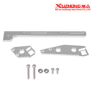 Aluminum Throttle Valve <b>Bracket</b> 551447 For Intake Manifold Replacement Repair Parts <b>Silver</b> Color - Product Image 5
