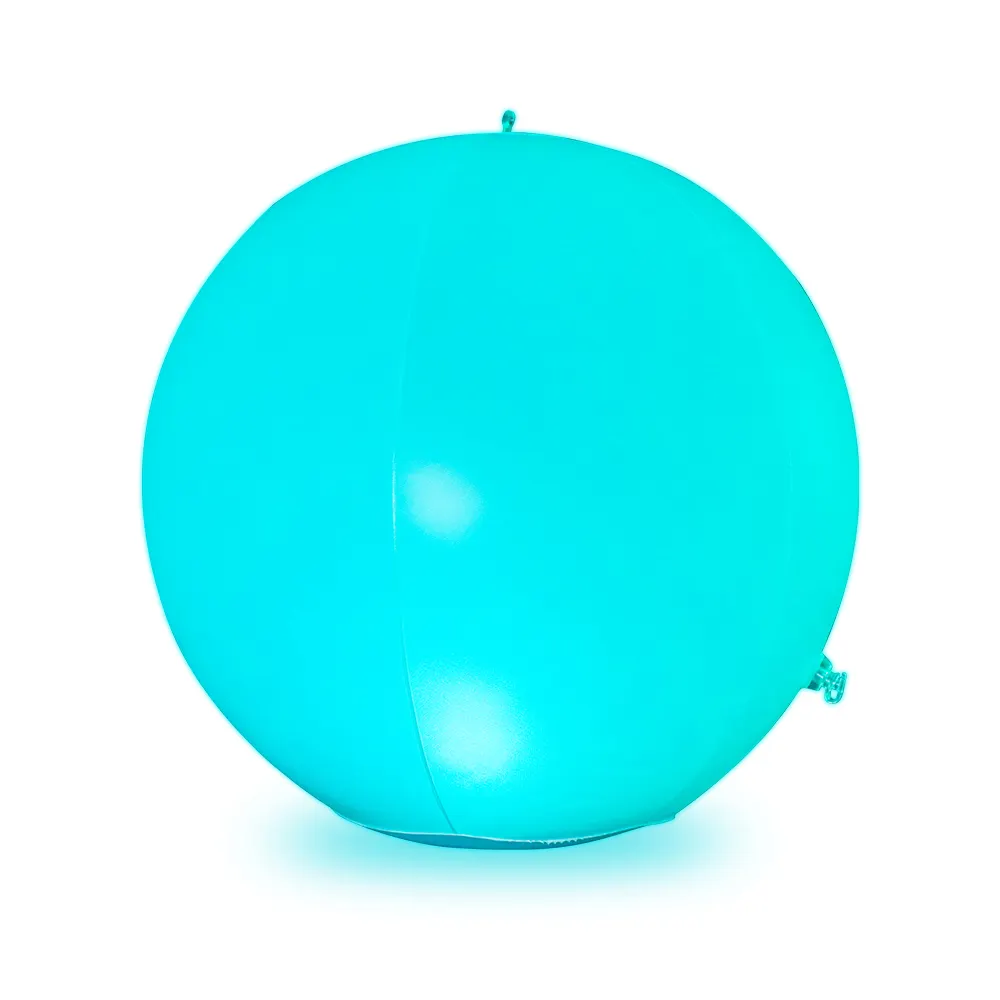 Ballon de plage Zygote gonflable 60CM LED Fournitures de fête Ballons Zygote LED télécommandés pour événements de fête