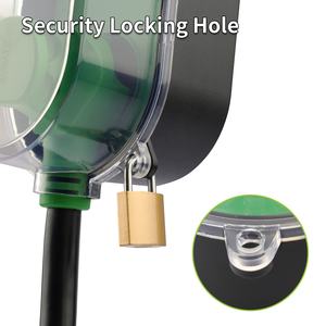 Protecteur de surtension intelligent portable RV Surge Guard 50 ampères <span class=keywords><strong>pour</strong></span> remorque, <span class=keywords><strong>camping</strong></span>-<span class=keywords><strong>car</strong></span>, NEMA 14-50, dispositif de test de <span class=keywords><strong>circuit</strong></span> RV - Product Image 2