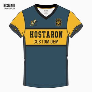 HOSTARON Vêtements de football à séchage rapide T-shirts de Thaïlande <span class=keywords><strong>Maillot</strong></span> de football de l'équipe Uniforme <span class=keywords><strong>Maillot</strong></span> de football à sublimation pour hommes - Product Image 1