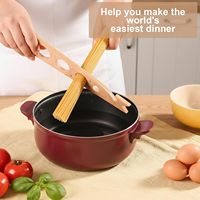 Outil de mesure pour spaghetti en bois, outil de mesure rapide des portions de pâtes en bois pour la cuisine