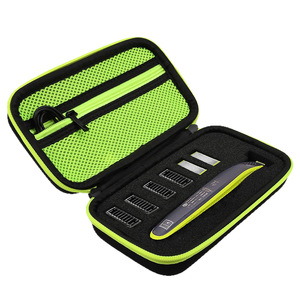 Estuche de Transporte Impermeable y Resistente a Impactos de EVA para <span class=keywords><strong>Afeitadora</strong></span> Recortadora Híbrida <span class=keywords><strong>Norelco</strong></span> OneBlade QP2520 QP2530, Bolsa de Almacenamiento de Viaje con Cierre - Product Image 6