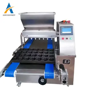 Automatic bakery equipment muffin cupcakes maker making madeleine cakes forming depositing machine