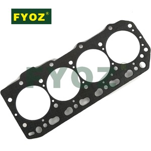 Gasket kepala silinder 4TNE86 untuk mesin Yanmar 4TNE86 Excavator <span class=keywords><strong>Loader</strong></span> <span class=keywords><strong>Skid</strong></span> <span class=keywords><strong>Loader</strong></span> Generator Diameter Piston 86mm 129704-01340 - Product Image 4