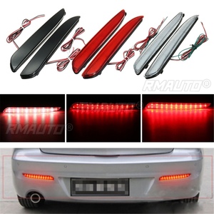 2 ชิ้น 24 LED ไฟสะท้อนแสงท้ายรถ ไฟเบรก ไฟเลี้ยว สำหรับรถมาสด้า 3 ปี 2010-2013 - Product Image 1