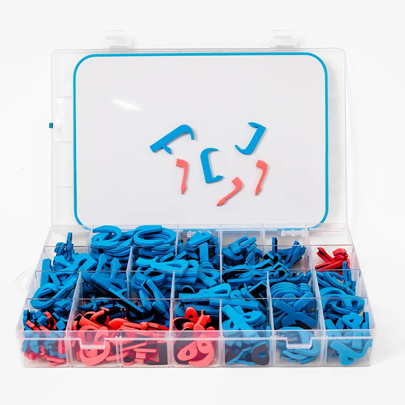 380 pcs बच्चों के खिलौने शैक्षिक अरबी चुंबकीय पत्र शिक्षण वर्तनी खेल ब्लॉक चुंबकीय अरबी वर्णमाला पहेली