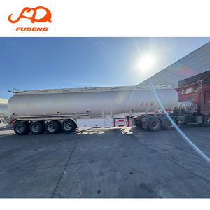 Semirremolque Multicompartimento de 4 Ejes FUDENG <span class=keywords><strong>Group</strong></span> 54000L de Acero al Carbono para Transporte de Gasolina y Diésel - Product Image 2