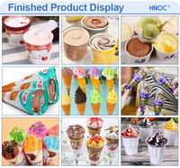 HNOC Machine à sceller les tasses en plastique en acier inoxydable Jelly K Cup Coffee Communion Small Sauce Automatic Yogourt Plastic Cup Pack