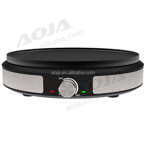 AOJA 2 en 1 Crêpière électrique antiadhésive, machine à crêpes et à pancakes, machine de cuisson avec bouton de contrôle de la température <span class=keywords><strong>1500W</strong></span> - Product Image 4