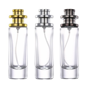 Fondo spesso flacone da 30 ml profumo portatile rotondo in vetro Spray per <span class=keywords><strong>carrozzeria</strong></span> cilindro vuoto pompa per bottiglie a forma di Parfum ricaricabile - Product Image 2