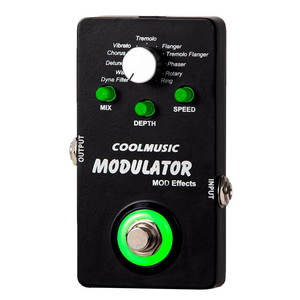 Pedal de Efectos para Guitarra COOLMUSIC de Fábrica OEM, Modulador Digital de Bajo con True Bypass - Product Image 2