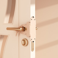 Coussin d'insonorisation en silicone pour porte |   Ajusteur anti-ronflement pour portes de chambre |   Arrêtez les coups de porte et les grincements