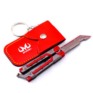 Periférico para el Juego <span class=keywords><strong>Valorant</strong></span>, Mini Estuche RGX 11Z PRO, Modelo Butterfly Balisong, Llavero Luminoso de Metal, Tarjeta Gráfica 11Z PRO - Product Image 5