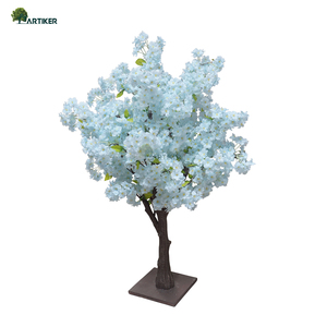 Árbol de Flores de Cerezo Artificial Artiker Grande, Color Natural, 1 m de Altura, Ecológico, Duradero, Material de Madera, Permanente, para Mesa de Boda - Product Image 2
