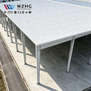 Paquete de Revestimiento para Almacenes con Estructura de Acero, Opciones de Tuberías para Agua Pluvial, Selección de Material del Marco Principal, Opciones de Aislamiento del Techo - Product Image 1