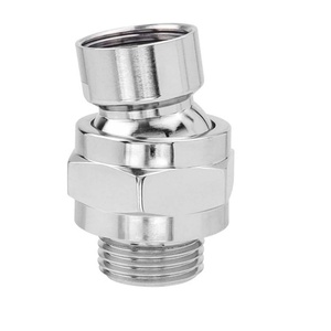 Adaptateur de pommeau de douche 360° °   Connecteur universel rotatif pour pommeau de douche, connecteur pivotant à angle réglable, rallonge pour pommeaux de douche - Product Image 1