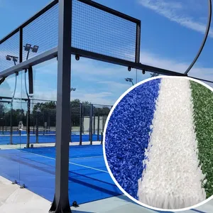 Barato Custom Color Padel Quadra De Tênis Artificial Turf Padel Artificial Grass Padel Quadra De Tênis Para Venda