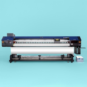 Yindu usine alimentation directe rouleau imprimante UV 3.2m 4 têtes I3200U1 pour autocollant bâche cuir PU rouleau à rouleau imprimante Uv - Product Image 1