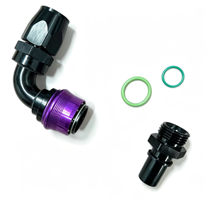 Raccordi per Tubi AN4 AN6 AN8 AN10 AN12 AN16 a Sgancio Rapido con Logo Personalizzato, Dritti o Angolati a 45 90 180 Gradi, con Adattatore Maschio NPT/ORB - Product Image 4