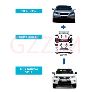 <b>Car</b> Accessories Upgrade Old to New <b>Body</b> <b>Kit</b> for Lexus RX 2009 to 2013 NORMAL STYLE - Product Image 4