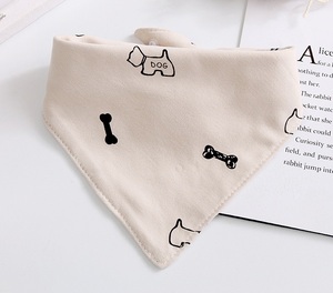 Bandanas de chien confortables bandanas en coton imprimé avec des fruits - Product Image 6