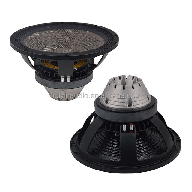 15 Inch Pro Stereo Subwoofer Speakers Full Range 1600 Watts Aluminum Basket 97dB Sensitivity for Disco/Bar/Club/Home Use