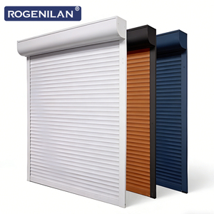 ROGENILAN - Stores roulants intelligents en aluminium modernes pour l'extérieur - Résistants aux ouragans - Portes de sécurité motorisées pour l'extérieur - Product Image 1