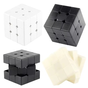 Cube Magique Vierge 3x3x3 en Plastique Blanc, Jeu de Voyage, Jouet Anti-Stress, Puzzle DIY, Cube de Vitesse pour Enfants - Product Image 5