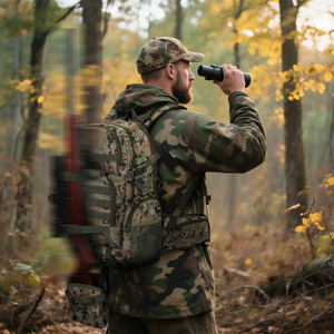 Custom <span class=keywords><strong>Logo</strong></span> 35L Tactische Rugzak 600D Nylon Waterdicht Molle Systeem Outdoor Camo Sporttas voor Hiking Jagen Groothandel - Product Image 2