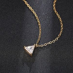 Collar de Gargantilla Geométrico Triangular para Mujer, Joyería Minimalista de Moda para Uso Diario - Product Image 4