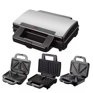 AOJA, vente en gros professionnelle, <span class=keywords><strong>gaufrier</strong></span> pour petit-déjeuner sain, 10 9 8 7 6 5 4 3 2 en 1, <span class=keywords><strong>plaques</strong></span> multiples en option, appareil à dessert pour les fêtes - Product Image 6