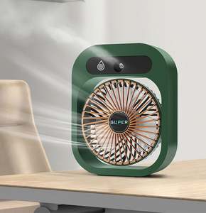 Nouveau Ventilateur Climatiseur 3-en-1 Tactile et Réglable 2025 avec Fonction Brume Glacée, Rechargeable – Idéal pour l'Été et Cadeaux d'Affaires - Product Image 1
