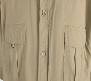 Chemise imperméable à manches longues extensible à séchage rapide pour hommes, randonnée, voyage, travail en plein air, résistante à la déchirure - Product Image 3