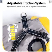 Nouvelles tenues d'hiver pour animaux de compagnie, imperméables et chaudes, combinaisons de ski pour chiens, vestes rembourrées en coton pour chiens